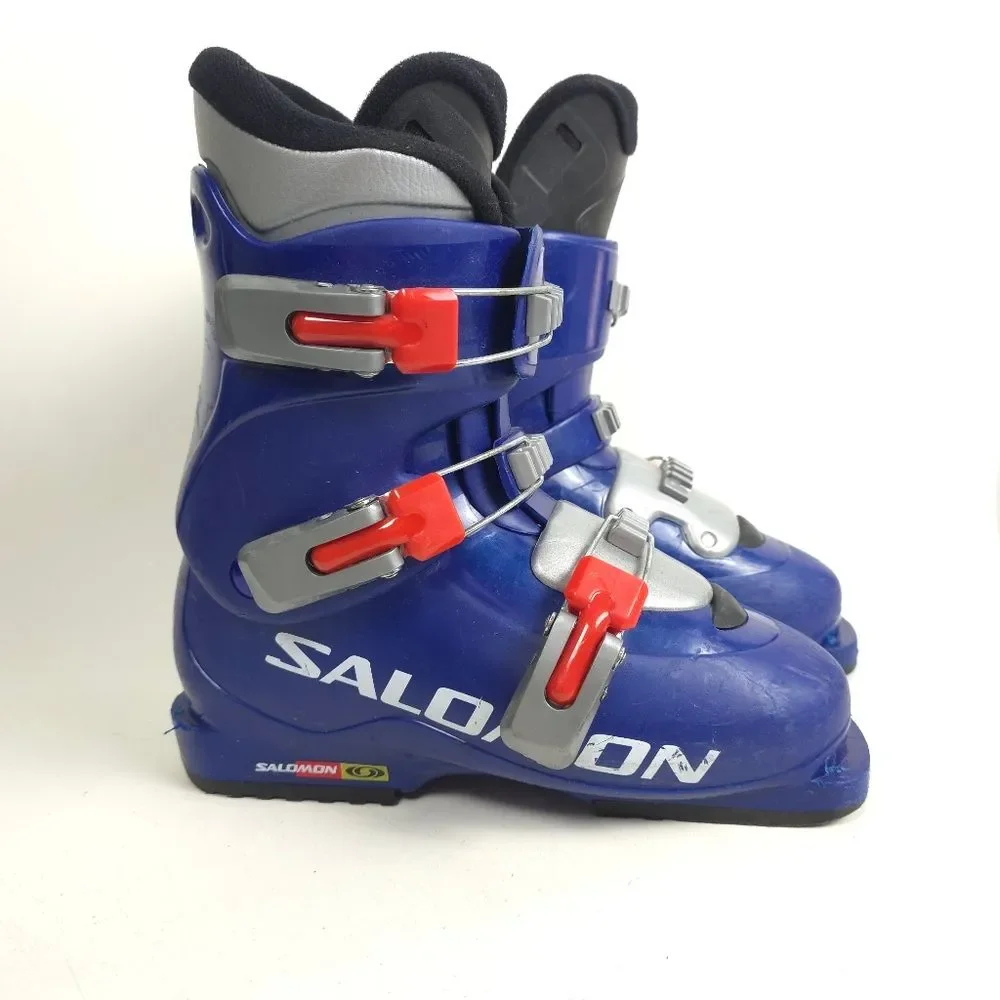 Salomon Performa T3 Ski Boots Blue Men’s 6 / Women’s 7.5 Mondo 24.5 Snow Winter